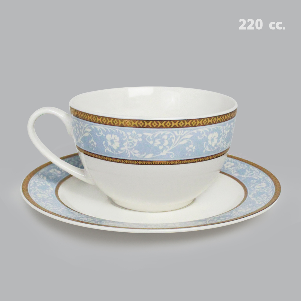 Duchess ชุดจานดินเนอร์ เซ็ท 6 ชิ้น รุ่น DS300A - Premium Romantic Blue Duchess ชุดจานดินเนอร์ เซ็ท 6 ชิ้น รุ่น DS300A - Premium Romantic Blue