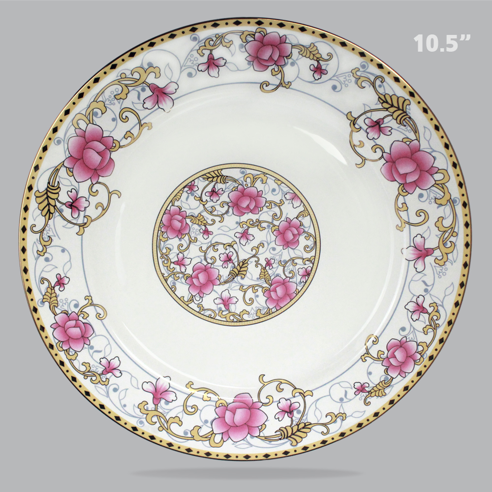 Duchess ชุดจานดินเนอร์ เซ็ท 6 ชิ้น รุ่น DS800A - Premium Bone Romantic Rose Duchess ชุดจานดินเนอร์ เซ็ท 6 ชิ้น รุ่น DS800A - Premium Bone Romantic Rose