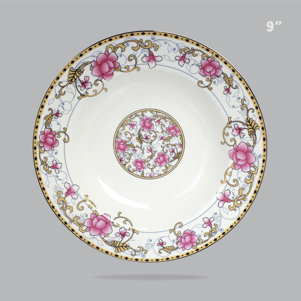 Duchess ชุดจานดินเนอร์ เซ็ท 6 ชิ้น รุ่น DS800A - Premium Bone Romantic Rose Duchess ชุดจานดินเนอร์ เซ็ท 6 ชิ้น รุ่น DS800A - Premium Bone Romantic Rose