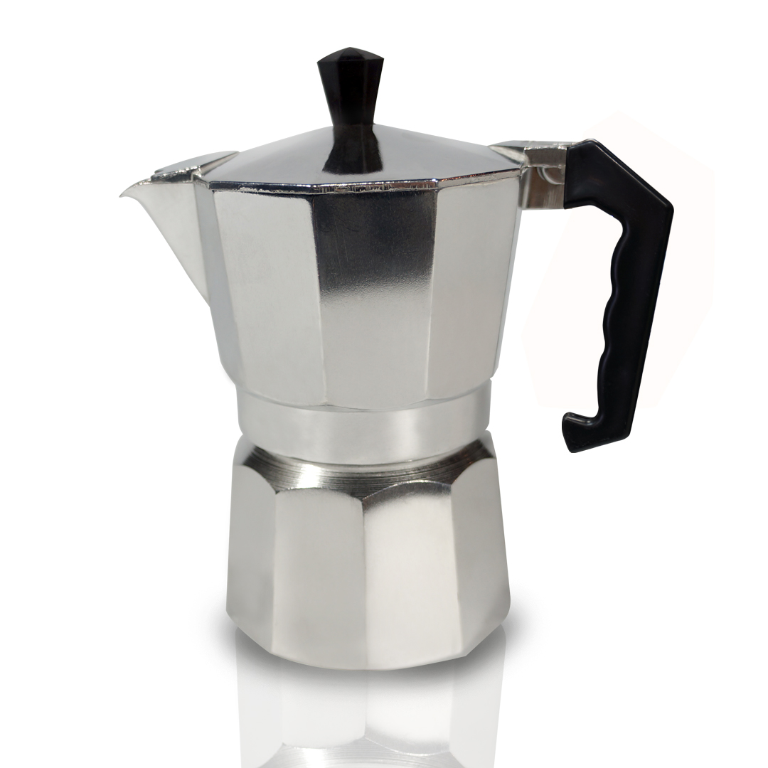 Duchess C102 - หม้อต้มกาแฟอลูมิเนียม Espresso ขนาด 450 ml. Duchess C102 - หม้อต้มกาแฟอลูมิเนียม Espresso ขนาด 450 ml.
