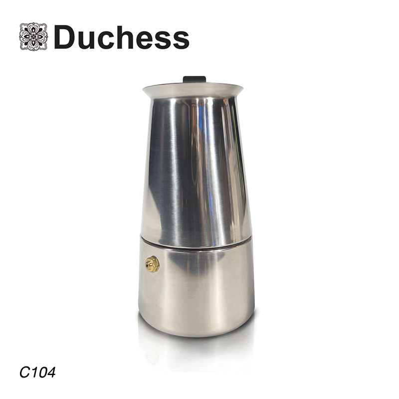 Duchess C104 - หม้อต้มกาแฟสแตนเลส ขนาด 400 ml. Duchess C104 - หม้อต้มกาแฟสแตนเลส ขนาด 400 ml.