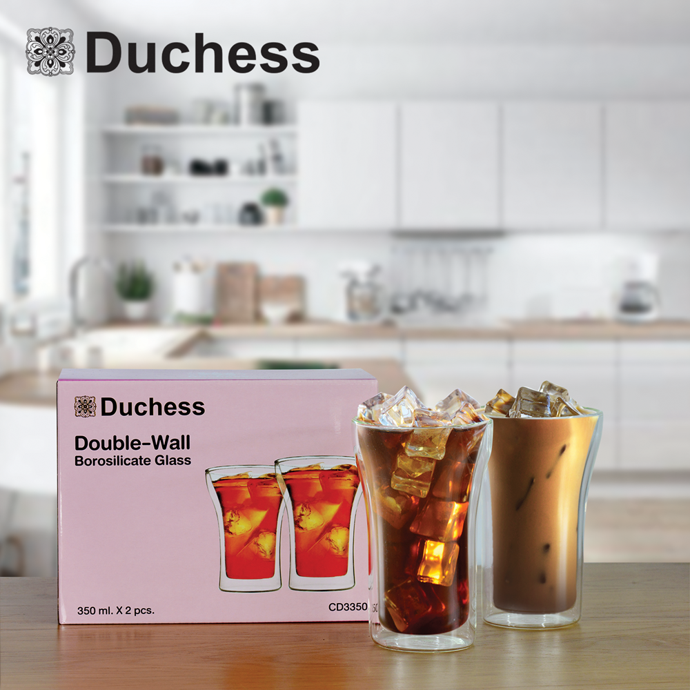 Duchess CD3350 - แก้ว 2 ชั้น - เก็บความร้อน/เย็น ขนาด 350 ml. Duchess CD3350 - แก้ว 2 ชั้น - เก็บความร้อน/เย็น ขนาด 350 ml.