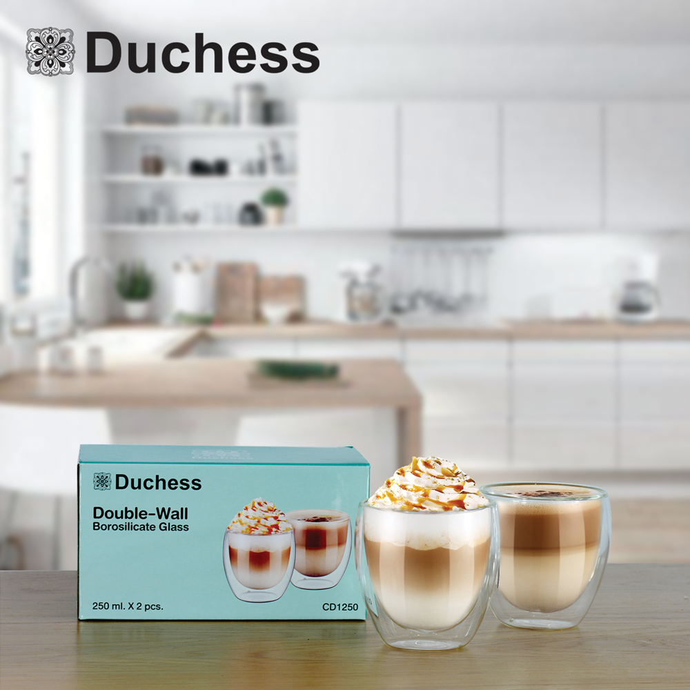 Duchess CD1250 - แก้ว 2 ชั้น - เก็บความร้อน/เย็น ขนาด 250 ml. Duchess CD1250 - แก้ว 2 ชั้น - เก็บความร้อน/เย็น ขนาด 250 ml.