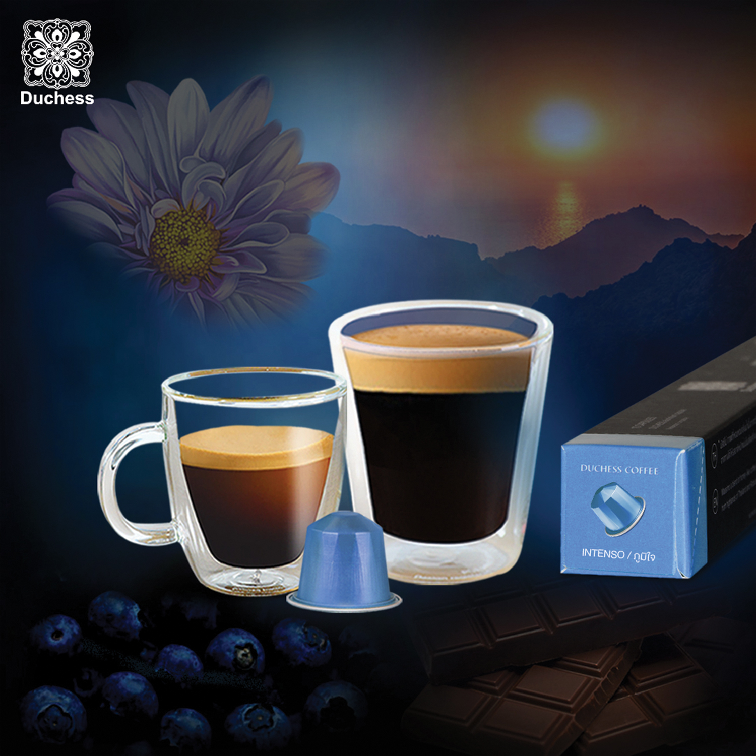 Duchess เครื่องชงกาแฟระบบแคปซูล CM6300B แถมฟรี กาแฟแคปซูล 40 แคปซูล - CM6300B#1 Duchess เครื่องชงกาแฟระบบแคปซูล CM6300B แถมฟรี กาแฟแคปซูล 40 แคปซูล - CM6300B#1