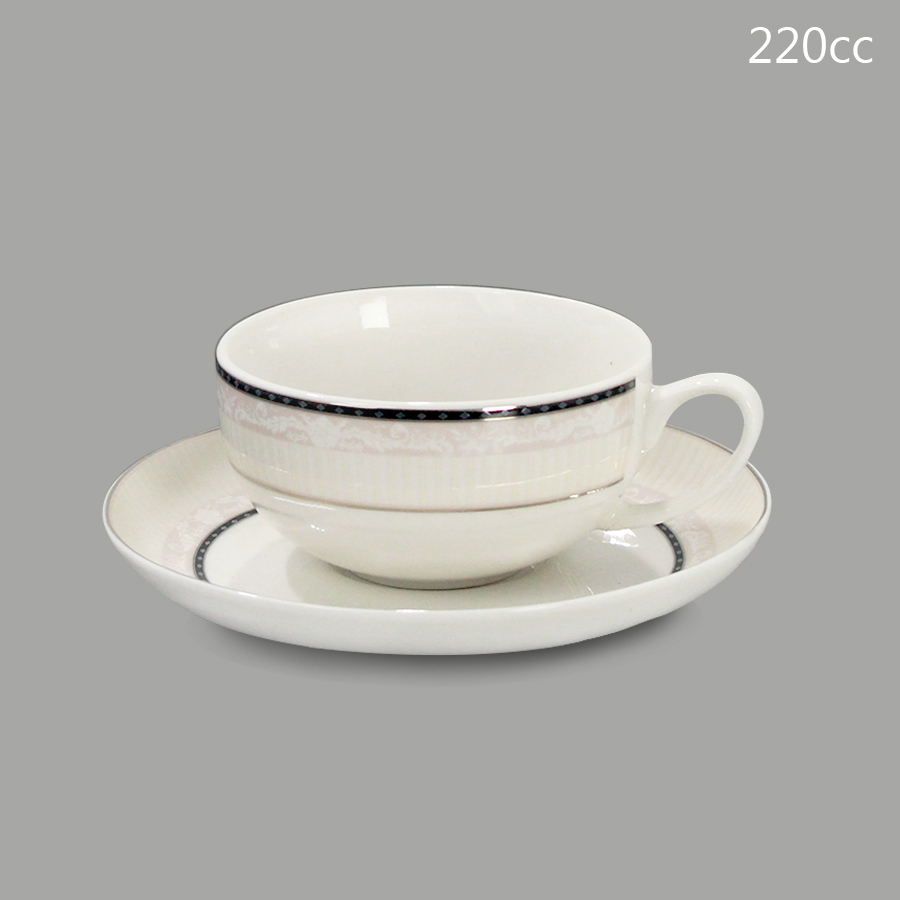 Duchess ชุดจานดินเนอร์ เซ็ท 24 ชิ้น รุ่น DCZT218 - Fine China Circle Duchess ชุดจานดินเนอร์ เซ็ท 24 ชิ้น รุ่น DCZT218 - Fine China Circle